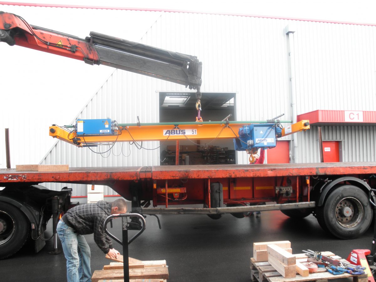 Vente et services pont roulant toutes marques astreinte 7J/7, 24H/24